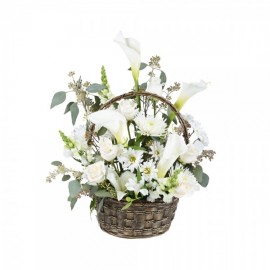 The basket of exquisite whiteness